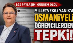 Milletvekili Yanık'a Osmaniyeli Öğrencilerden Tepki!