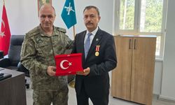 Osmaniye Şehit ve Gazi Derneğinden Garnizon Komutan Vekiline Hayırlı Olsun Ziyareti