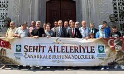 Osmaniye’den Kültür Turuna Çıkan Şehit Yakınları ve Gazilerden Başkan Çenet’e Teşekkür Ziyareti