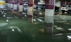 Osmaniye'de Park 328 AVM Otoparkını Su Bastı!