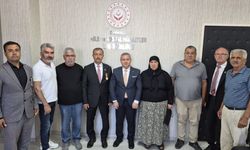 Türkiye Harp Malulü Gaziler Derneği Osmaniye Şubesi’nden Naci Yılmaz’a Ziyaret
