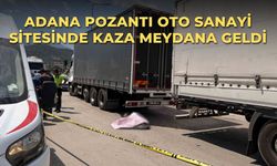 Adana Pozantı Oto Sanayi Sitesinde Kaza Meydana Geldi