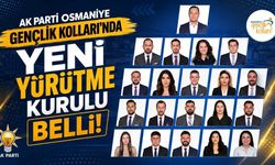 AK Parti Osmaniye Gençlik Kolları'nda Yeni Yürütme Kurulu Belli Oldu