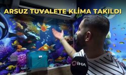 Arsuz Tuvalete Klima Takıldı