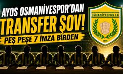Ayos Osmaniyespor’dan Transfer Şov! Peş Peşe 7 İmza Birden