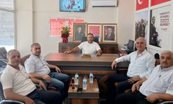 Bahçe Muhtarlar Derneği'nden CHP İlçe Başkanı Kavcı'ya Ziyaret