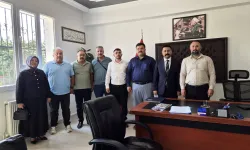 Bahçe’de MHP Heyeti Yeni Göreve Başlayan Müftüyü Ziyaret Etti
