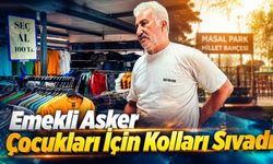 Depremzede Emekli Askerden Konteyner Kentte Örnek Mücadele