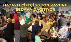 Hataylı Çiftçi 50 Ton Kavunu Bedava Dağıtıyor