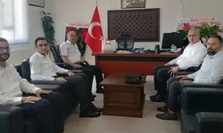 İl Müftüsü Taşçı’dan Bahçe İlçe Müftüsü Düger’e Hayırlı Olsun Ziyareti