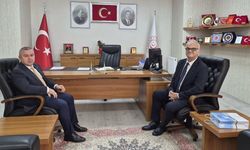 OKÜ İİBF Dekanı Coşkun, İl Müdürü Yılmaz’ı Ziyaret Etti