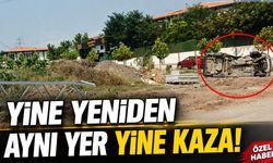 Osmaniye’de Feci Kaza! Araç Yan Yattı, Sürücü Sıkıştı!