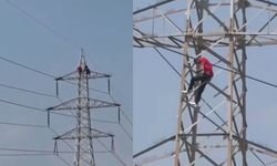 Osmaniye'de "Maaşımızı Alamadık" Diyen 4 İşçi Elektrik Direğine Çıktı