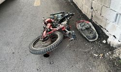 Osmaniye'de Motor Kazası! 1 Yaralı