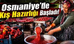 Osmaniye'de Salçalık Biber Mesaisi Başladı