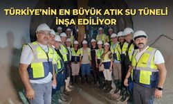 Türkiye’nin en büyük atık su tüneli inşa ediliyor