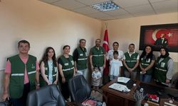 Yeşilay Kadirli’den Orman İşletme Müdürlüğü’ne ziyaret