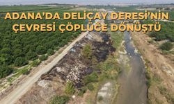 Adana’da Deliçay Deresi’nin Çevresi Çöplüğe Dönüştü