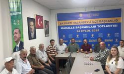 AK Parti Hasanbeyli İlçe Başkanlığı Haftalık Olağan Toplantısını Yaptı