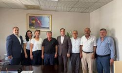 CHP Osmaniye'den Eski Başkana, Baroya ve Odalara Ziyaret Turu