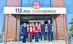 Çocuklardan Osmaniye 112 Acil Çağrı Merkezi’ne Anlamlı Ziyaret