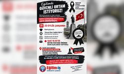 Eğitim-İş’ten Okullardaki Şiddete Karşı Eylem Çağrısı