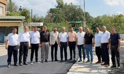 Ellek’te Asfalt Çalışmaları Yerinde İncelendi