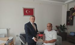 Gazimiz Mustafa Aksu’ya Hane Ziyareti Gerçekleştirildi