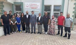 Kaymakam Yelli’den Hasanbeyli Toplum Sağlığı Merkezi’ne Ziyaret