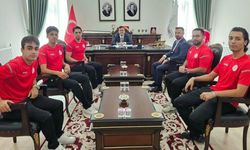 Hasanbeyli Spor Kulübü Sporcularından Kaymakam Yelli’ye Ziyaret