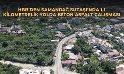 HBB’den Samandağ Sutaşı’nda 1,1 Kilometrelik Yolda Beton Asfalt Çalışması
