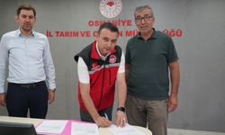 İl Müdürü Kolabaş İmzayı Attı, Osmaniyeli Çiftçi Nefes Aldı