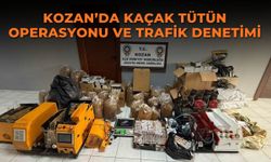 Kozan’da Kaçak Tütün Operasyonu ve Trafik Denetimi