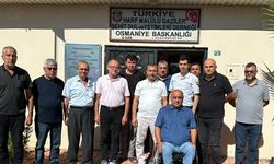 Osmaniye İl Jandarma'dan Şehit ve Gazi Derneğine Anlamlı Ziyaret