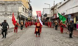 Osmaniye'de Gazilere Minnet Yürüyüşü