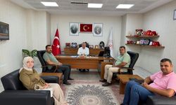 Öz Sağlık-İş Sendikası Heyetinden İl Müdürü Naci Yılmaz’a Ziyaret