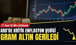 ABD'de enflasyonun yükselmesi bekleniyor: Gram altın 15.30'daki veri öncesi geriledi