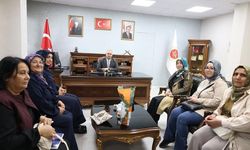 AK Parti Osmaniye İl Kadın Kolları’ndan Camiler ve Din Görevlileri Haftası Ziyareti