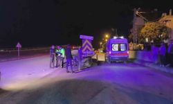 Antakya Mobsan Üst Geçidindeki Motosiklet Kazası Meydana Geldi