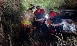 Çarpışmanın Şiddetiyle Araç Tarlaya Uçtu