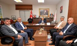 Eğitim-Bir-Sen Osmaniye Şubesi'nden İl Millî Eğitim Müdürü Albak’a Ziyaret