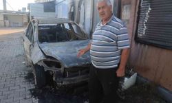 Hatay Antakya Ekinci Mahallesindeki Konteyner Kentte Otomobil Yandı