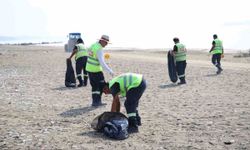 Hatay’ın Sahillerinde Sezon Sonu Temizliği