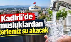 Kadirli'de musluklardan tertemiz su akacak: O proje için halk toplantısı yapılıyor