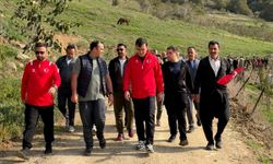 Karafenk Yaylası'nda Cumhuriyet Yürüyüşü