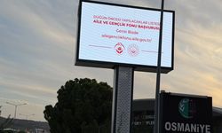 Kendi İşini Kurmak ve Evlenmek İsteyenler İçin Osmaniye'de Yeni Dönem