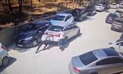 Kırıkhan'daki Tehlikeli Olay Güvenlik Kamerasına Nasıl Yansıdı