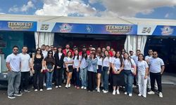 OKÜ Öğrencileri TEKNOFEST Güneydoğu’da Üniversite Standını Ziyaret Etti