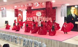 Osmaniye  Araştırma Hastanesi kreşinde 29 Ekim coşkusu