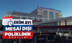 Osmaniye Eğitim ve Araştırma Hastanesi Ekim 2026 Mesai Dışı Poliklinik Takvimi Yayınlandı
